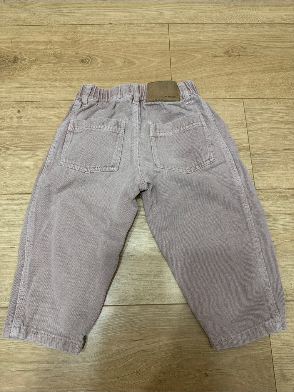 Zara Kids Two-Piece Set in Green and Dusty Pink - Picture 8 of 8